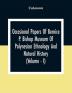 Occasional Papers Of Bernice Pauahi Bishop Museum Of Polynesian Ethnology And Natural History (Volume - I)