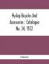 Hyslop Bicycles And Accessories : Catalogue No. 34 1922