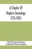 A Chapter Of Hopkins Genealogy. 1735-1905