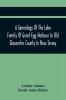 A Genealogy Of The Lake Family Of Great Egg Harbour In Old Gloucester County In New Jersey