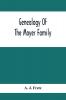 Genealogy Of The Moyer Family