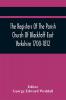 The Registers Of The Parish Church Of Blacktoff East Yorkshire 1700-1812