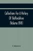 Collections For A History Of Staffordshire (Volume Xvii)