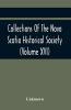 Collections Of The Nova Scotia Historical Society (Volume Xvi)