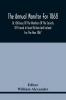 The Annual Monitor For 1868 Or Obituary Of The Members Of The Society Of Friends In Great Britain And Ireland For The Year 1867