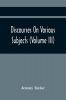 Discourses On Various Subjects (Volume Iii)