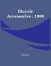 Bicycle Accessories : 1900