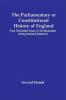 The Parliamentary Or Constitutional History Of England From The Earliest Times To The Restoration Of King Charles Ii (Volume Ii)