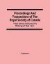 Proceedings And Transactions Of The Royal Society Of Canada; Third Series (Volume Xv) Meeting Of May 1921