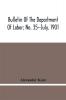 Bulletin Of The Department Of Labor; No. 35--July 1901