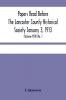 Papers Read Before The Lancaster County Historical Society January 3 1913; History Herself As Seen In Her Own Workshop; (Volume Xvii) No. 1