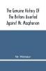 The Genuine History Of The Britons Asserted Against Mr. Macpherson