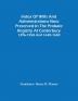 Index Of Wills And Administrations Now Preserved In The Probate Registry At Canterbury 1396-1558 And 1640-1650