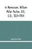 In Memoriam William Miller Paxton D.D. Ll.D. 1824-1904 : Funeral And Memorial Discourses With Appendixes And Notes