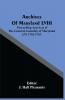 Archives Of Maryland LVIII ; Proceeding And Acts Of The General Assembly Of Maryland (27) 1762-1763