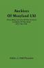 Archives Of Maryland LXI ; Proceeding And Acts Of The General Assembly Of Maryland (29) 1766-1768