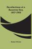 Recollections Of A Runaway Boy 1827-1903