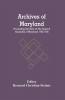 Archives Of Maryland; Proceeding And Acts Of The General Assembly Of Maryland 1733-1736