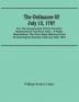 The Ordinance Of July 13 1787 : For The Government Of The Territory Northwest Of The River Ohio : A Paper Read Before The Ohio State Historical And Archæological Society February 23D 1887