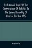 Sixth Annual Report Of The Commissioner Of Statistics To The General Assembly Of Ohio For The Year 1862