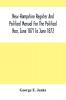 New Hampshire Register And Political Manual For The Political Year June 1871 To June 1872