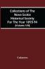 Collections Of The Nova Scotia Historical Society For The Year 1893-94 (Volume Viii)