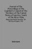 Journal Of The Proceedings Of The Legislative Council Of The Territory Of The United States Of America South Of The River Ohio