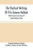 The Poetical Writings Of Fitz-Greene Halleck With Extracts From Those Of Joseph Rodman Drake