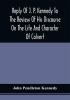 Reply Of J. P. Kennedy To The Review Of His Discourse On The Life And Character Of Calvert : Published In The United States Catholic Magazine April 1846