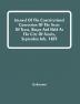 Journal Of The Constitutional Convention Of The State Of Texas Begun And Held At The City Of Austin September 6Th 1875