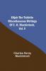 Elijah the Tishbite. Miscellaneous Writings of C. H. Mackintosh vol. V