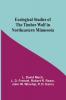 Ecological Studies Of The Timber Wolf In Northeastern Minnesota