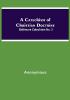 A Catechism Of Christian Doctrine; Baltimore Catechism No. 3