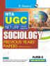 NTA-UGC-NET/JRF : SOCIOLOGY (Paper-II) Previous Yearsâ€™ Papers (With Answers)