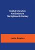 English Literature and Society in the Eighteenth Century