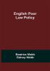 English Poor Law Policy