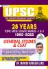 UPSC Civil Services Preliminary Exam-2023 28 Years Topic-wise Solved Papers 1995–2022 General Studies & CSAT Paper-I & II