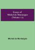 Essays of Michel de Montaigne (Volume 14)