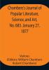 Chambers's Journal of Popular Literature Science and Art No. 683. January 27 1877