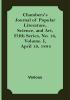 Chambers's Journal of Popular Literature Science and Art Fifth Series No. 16 Volume. I April 19 1884