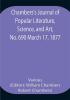 Chambers's Journal of Popular Literature Science and Art No. 690 March 17 1877