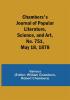 Chambers's Journal of Popular Literature Science and Art No. 751 May 18 1878