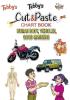 Tubbys Cut & Paste Chart Book Human Body Vehicles Good Manners