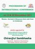 Proceeding of International Chiranjivi Sambhasha- 2021