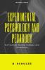 EXPERIMENTAL PSYCHOLOGY AND PEDAGOGY