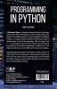 PROGRAMMING IN PYTHON