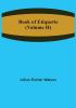 Book of Etiquette (Volume II)