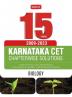 15 years Karnataka CET Chapterwise Solutions Biology