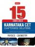 15 years Karnataka CET Chapterwise Solutions PC