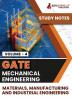 GATE Mechanical Engineering Materials Manufacturing and Industrial Engineering (Vol 4) Topic-wise Notes | A Complete Preparation Study Notes with Solved MCQs